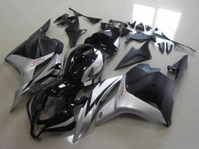 2009-2012 Honda CBR600RR Motorcycle Fairings - Silver Glossy Black Matte Black Canada
