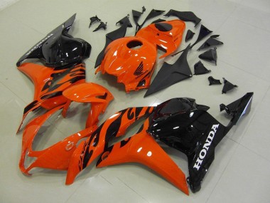 Cheap 2009-2012 Honda CBR600RR Motorcycle Fairing - Orange Glossy Black Canada
