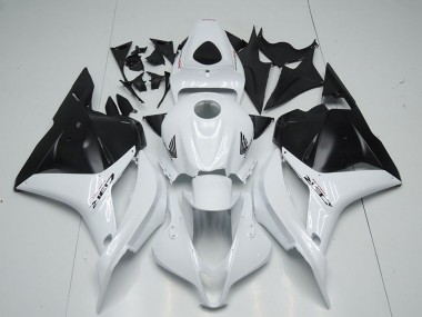 Cheap 2009-2012 Honda CBR600RR Motorcycle Fairing - White Matte Black Canada