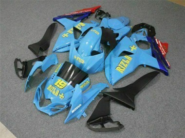 Cheap 2009-2016 Suzuki GSXR 1000 Motorcycle Fairings - Blue Yellow Rizla 19 Red Canada
