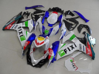 Cheap 2009-2016 Suzuki GSXR 1000 Motorcycle Fairings - White Blue Green Yellow Red Fixi Canada