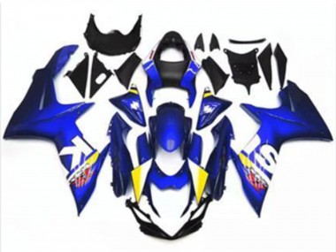 Cheap 2011-2024 Suzuki GSXR 600/750 Motorcycle Fairing - Blue White Canada