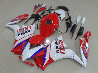 Cheap 2012-2016 Honda CBR1000RR Motorcycle Fairings - White Red Blue Honda Asia Canada