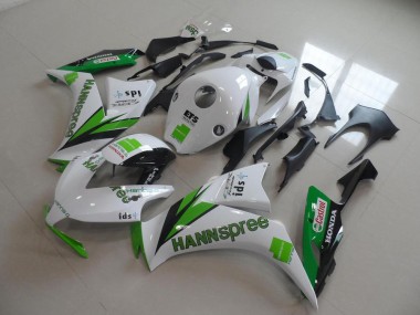 Cheap 2012-2016 Honda CBR1000RR Motorcycle Fairings - White Green Glossy Black Hannspree Canada