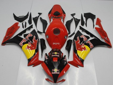 Cheap 2012-2016 Honda CBR1000RR Motorcycle Fairings - Red Black Yellow Red Bull Canada