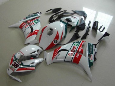 Cheap 2012-2016 Honda CBR1000RR Motorcycle Fairings - White Red Green Castrol 38 Canada
