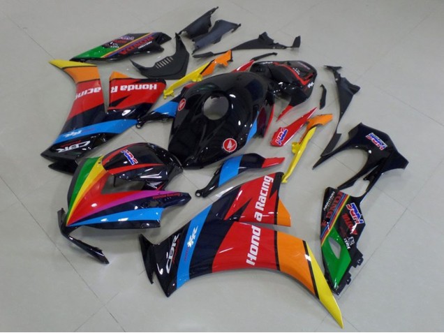 2012-2016 Honda CBR1000RR Motorcycle Fairings - Blue Red Yellow Green Glossy Black Rainbow Canada