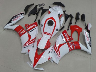 Cheap 2012-2016 Honda CBR1000RR Motorcycle Fairings - White Red Black Supreme Canada
