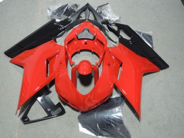 Cheap 2007-2014 Ducati 1098 Motorcycle Fairings - Red Black Canada
