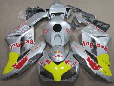 Cheap 2004-2005 Honda CBR1000RR Motorcycle Fairings - Silver Yellow Red Bull Canada