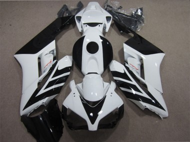 Cheap 2004-2005 Honda CBR1000RR Motorcycle Fairing - White Glossy Black Stripe Canada