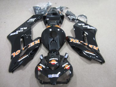 Cheap 2004-2005 Honda CBR1000RR Motorcycle Fairings - Glossy Black Orange Repsol Canada