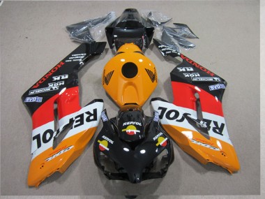 Cheap 2004-2005 Honda CBR1000RR Motorcycle Fairings Kits - Orange White Red Glossy Black Repsol Canada