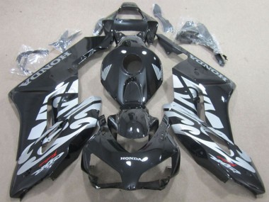 Cheap 2004-2005 Honda CBR1000RR Motorcycle Fairings - Glossy Black Silver Canada