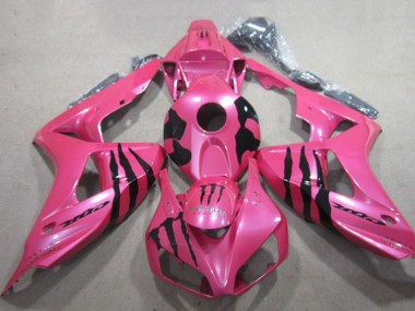 Cheap 2006-2007 Honda CBR1000RR Motorcycle Fairings - Pink Black Monster Canada