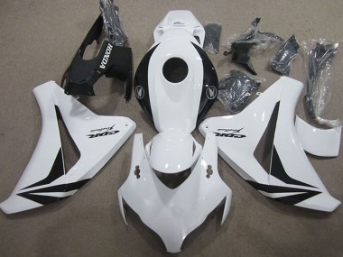 Cheap 2008-2011 Honda CBR1000RR Motorcycle Fairings - White Glossy Black Fireblade Canada