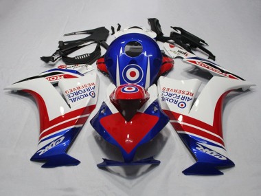 Cheap 2012-2016 Honda CBR1000RR Motorcycle Fairings - White Red Blue Royal Air Force Reserves Canada