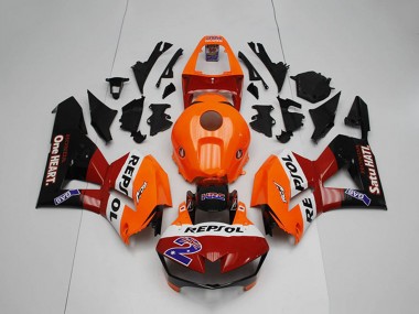 Cheap 2012-2016 Honda CBR1000RR Motorcycle Fairings - Orange White Red Glossy Black Repsol 2 Canada