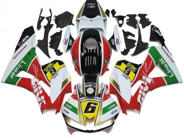 Cheap 2012-2016 Honda CBR1000RR Motorcycle Fairings - White Red Yellow Green Linear Viar 6 Canada