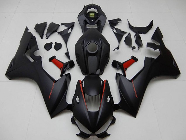 2017-2024 Honda CBR1000RR Motorcycle Fairing - Matte Black Red Canada