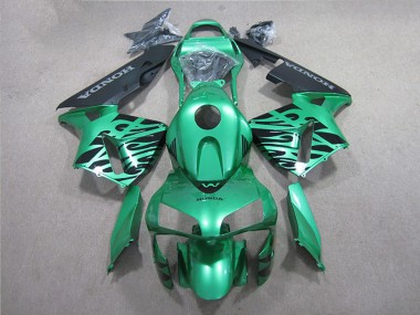 Cheap 2005-2006 Honda CBR600RR Motorcycle Fairing - Green Black Canada