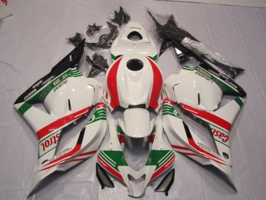 Cheap 2009-2012 Honda CBR600RR Motorcycle Fairing - White Red Green Castrol Canada