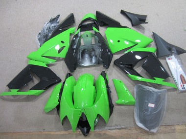 Cheap 2004-2005 Kawasaki ZX10R Motorcycle Fairings - Black Green Canada
