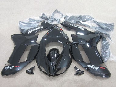 Cheap 2007-2008 Kawasaki ZX6R Motorcycle Fairings - Black Ninja 636 Canada