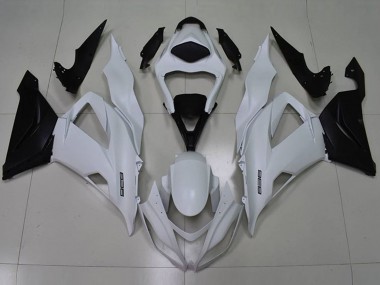 Cheap 2013-2018 Kawasaki ZX6R Motorcycle Fairings - White Black 636 Canada