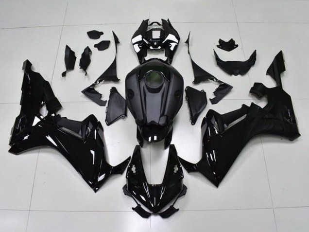 2017-2024 Honda CBR1000RR Motorcycle Fairings - Glossy Black Matte Black Canada