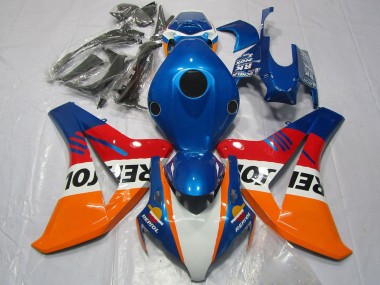 Cheap 2008-2011 Honda CBR1000RR Motorcycle Fairings - Orange White Red Blue Repsol Canada