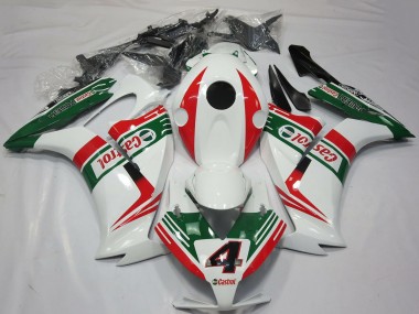 Cheap 2012-2016 Honda CBR1000RR Motorcycle Fairings - White Red Green Castrol 4 Canada