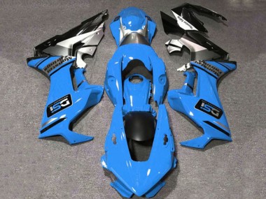 Cheap 2017-2024 Honda CBR1000RR Motorcycle Fairings - Blue White Silver Glossy Black DSI Canada