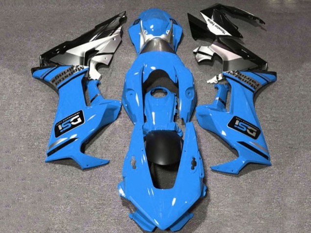 2017-2024 Honda CBR1000RR Motorcycle Fairings - Blue White Silver Glossy Black DSI Canada