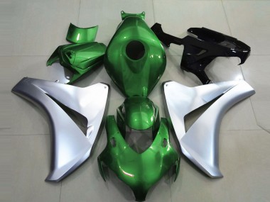 Cheap 2008-2011 Honda CBR1000RR Motorcycle Fairings - Silver Green Canada