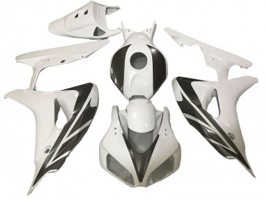 Cheap 2006-2007 Honda CBR1000RR Motorcycle Fairings - White Black Stripe Canada