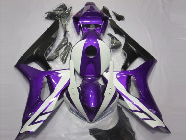 Cheap 2006-2007 Honda CBR1000RR Motorcycle Fairings - Purple White Matte Black Canada