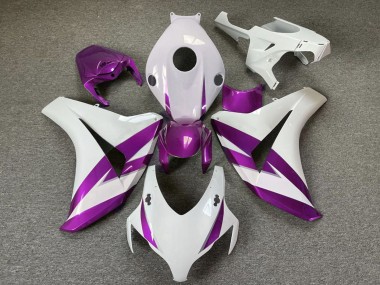 Cheap 2008-2011 Honda CBR1000RR Motorcycle Fairings - White Purple Canada