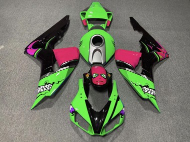 Cheap 2006-2007 Honda CBR1000RR Motorcycle Fairings - Green Silver Pink Glossy Black Shark Canada