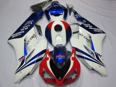 Cheap 2004-2005 Honda CBR1000RR Motorcycle Fairings - White Blue Red HRC OEM Style Dream Canada