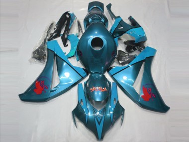 Cheap 2008-2011 Honda CBR1000RR Motorcycle Fairings - Teal Blue Red Canada