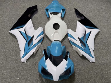Cheap 2004-2005 Honda CBR1000RR Motorcycle Fairings - Light Blue White Glossy Black Canada