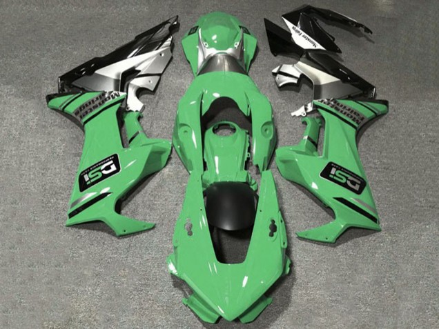 2017-2024 Honda CBR1000RR Motorcycle Fairings - Light Green White Silver Glossy Black DSI Canada
