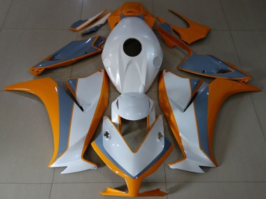 Cheap 2012-2016 Honda CBR1000RR Motorcycle Fairings - White Orange Grey Canada