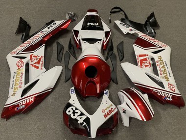 Cheap 2004-2005 Honda CBR1000RR Motorcycle Fairings - White Red Musashi 634 Canada