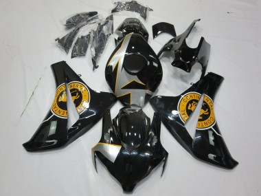 Cheap 2008-2011 Honda CBR1000RR Motorcycle Fairings - Silver Grey Orange Glossy Black Canada