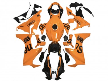 Cheap 2017-2024 Honda CBR1000RR Motorcycle Fairings - Orange Glossy Black Street Flava Canada