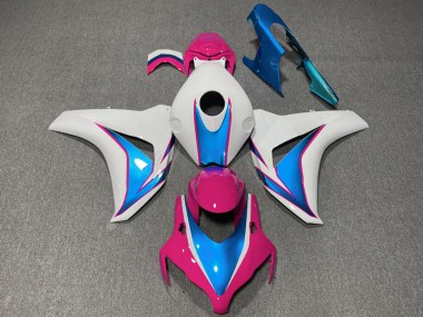Cheap 2008-2011 Honda CBR1000RR Motorcycle Fairings - White Blue Pink Canada