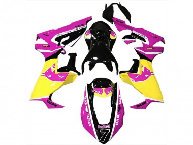 Cheap 2017-2024 Honda CBR1000RR Motorcycle Fairings - Pink Yellow Glossy Black Red Bull Canada