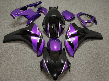 Cheap 2008-2011 Honda CBR1000RR Motorcycle Fairings - Purple Glossy Black Canada